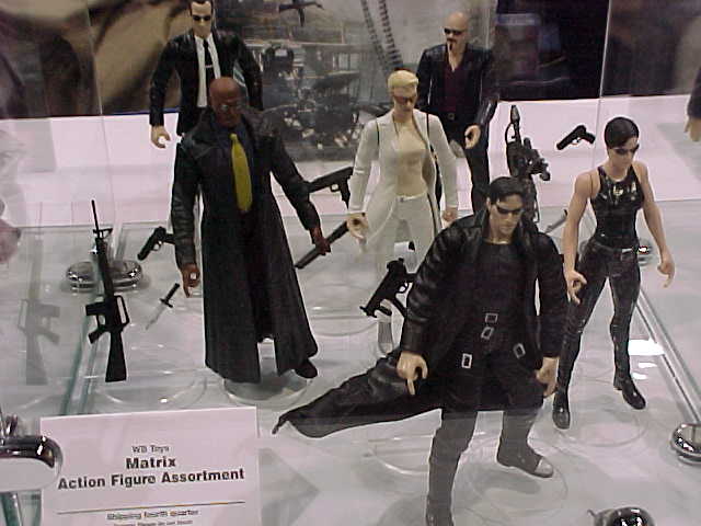 the matrix action figures