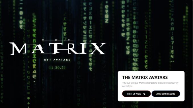 The Matrix NFTs