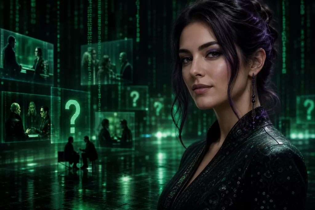 Seraphine in a welcoming Matrix discussion atmosphere for a Fan Friday post.