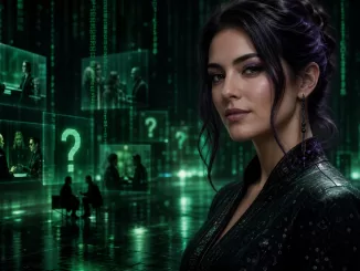 Seraphine in a welcoming Matrix discussion atmosphere for a Fan Friday post.